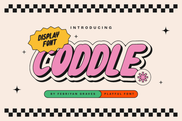 Coddle Font: Retro Energy Meets Modern Design