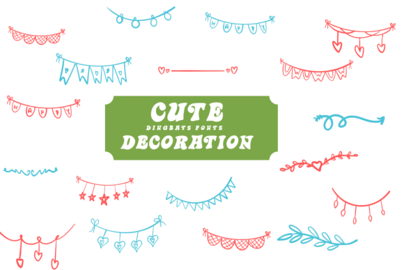 Cute Decoration Font: Festive Typefaces for Creative Projects