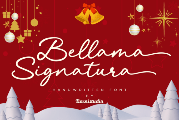Discover Bellama Signatura: The Elegant Script Font