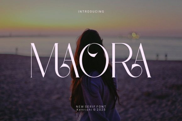 Discover the Bold Elegance of Maora Font