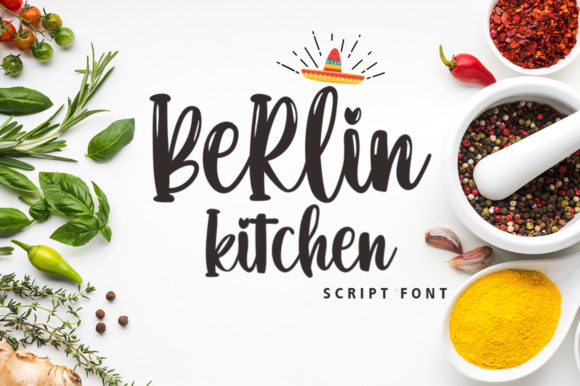 Discover the Charm of Berlin Kitchen Font