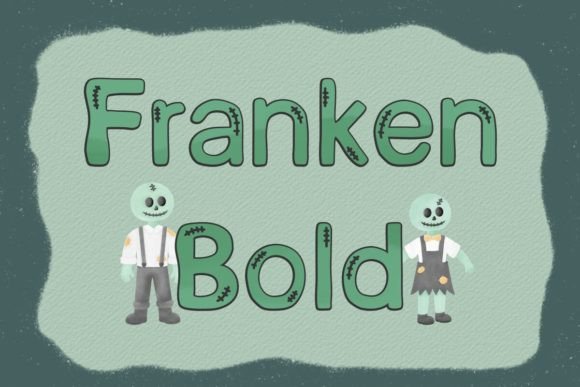 Discover the Spooky Charm of Franken Bold Font