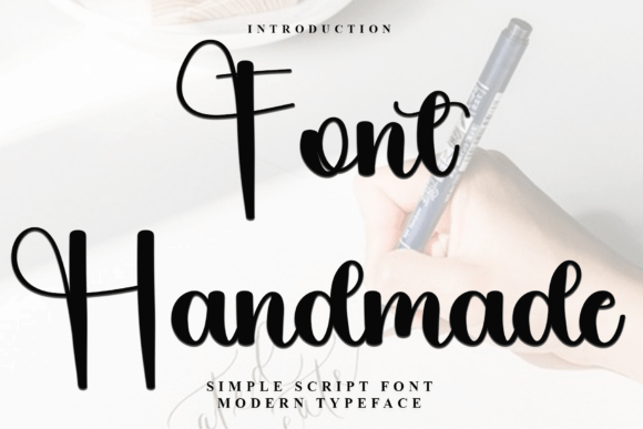 Font Handmade: Elegant Script for Modern Design