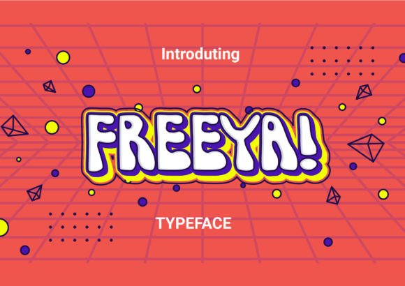 Freeya Font: A Groovy Wave for Your Designs