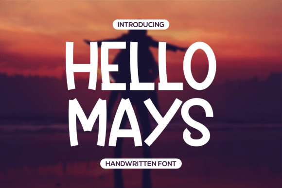 Hello Mays Font: A Bold Handwritten Typeface for Distinctive Branding