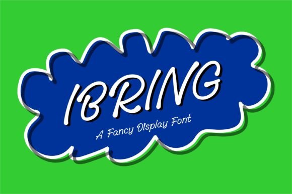 Ibring Font: A Friendly Script for Creative Projects