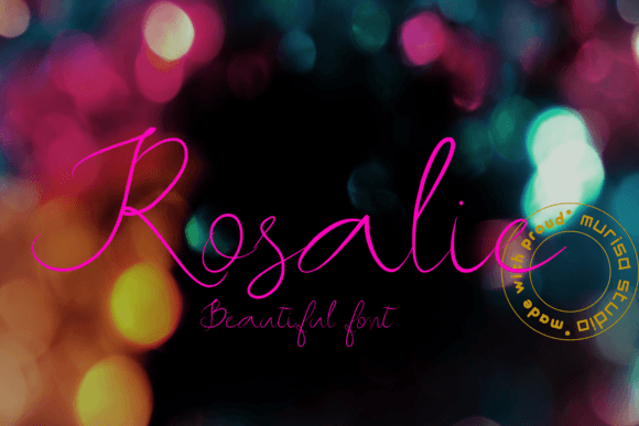 Rosalie Font: Elegant Handwriting for Modern Designs