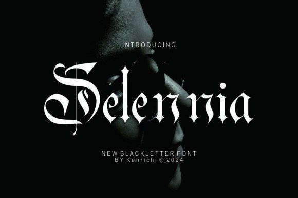 Selennia Font: Bold Blackletter for Striking Designs