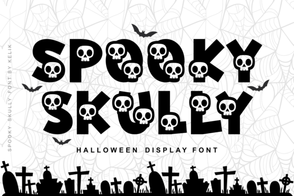 Spooky Skully Font: A Playful Halloween Typeface