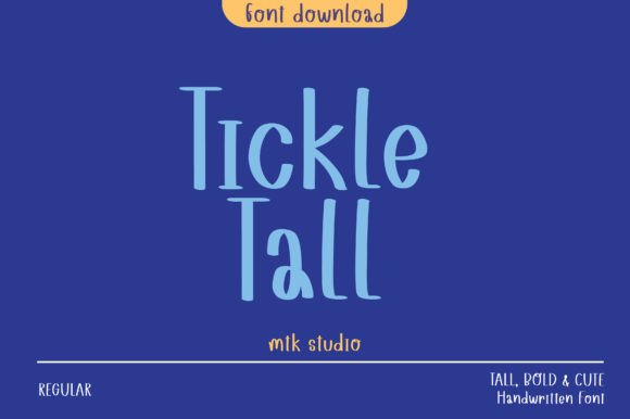 Tickle Tall Font: Your New Digital Writing Companion