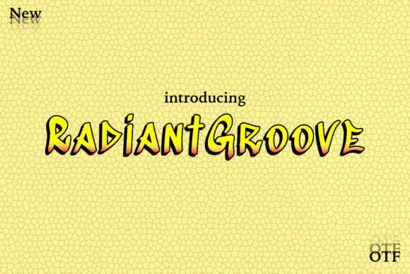 Unleashing Dynamic Energy with the Radiant Groove Font