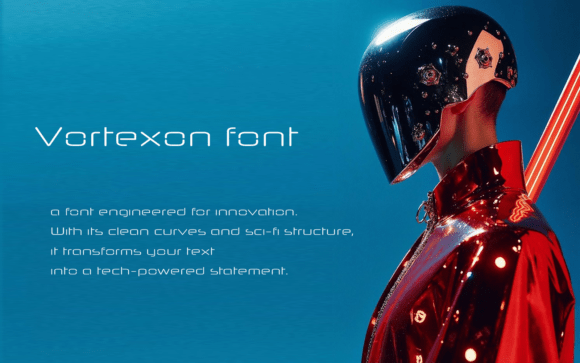 Vortexon Font: A Typeface for Tomorrow's Innovations